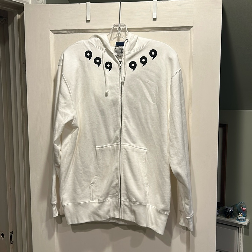 Naruto Six Paths Zip Up Hoodie Large